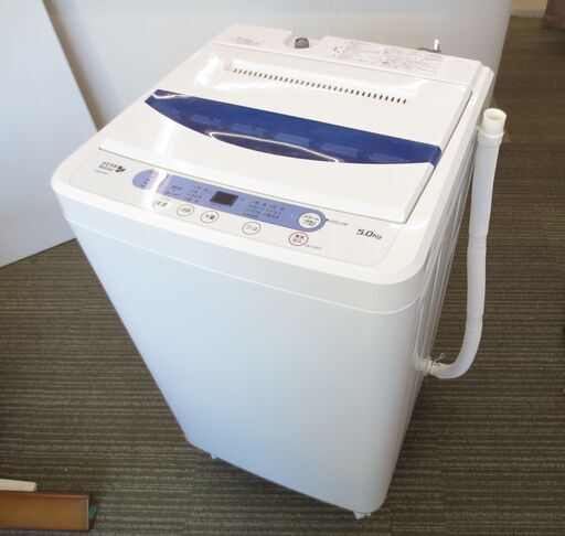 決まりました　■ヤマダ　5Kg　洗濯機　2017年製　YWM-T50A1　　№108
