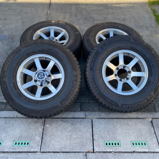 【引取限定】中古265/70R16 スタッドレスタイヤ ホイール　4本セット