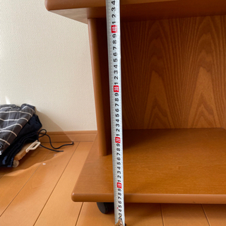 最終値下げ！中古>> ベッドサイドボード（キャスター付き）の画像