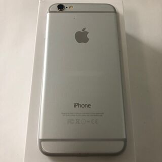 iPhone6 64GB シルバー 本体+元箱 中古品の画像