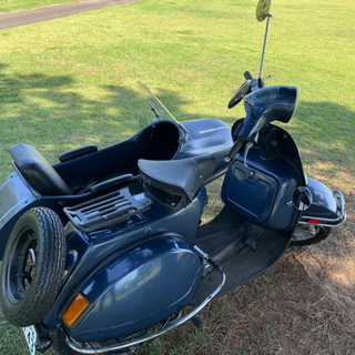 インドベスパ（BAJAJ）サイドカー付 145ccの画像