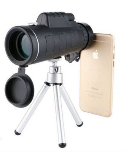 新品 単眼望遠鏡 単眼鏡 天体観測コンパクトサイズ スマホ対応望遠レンズ