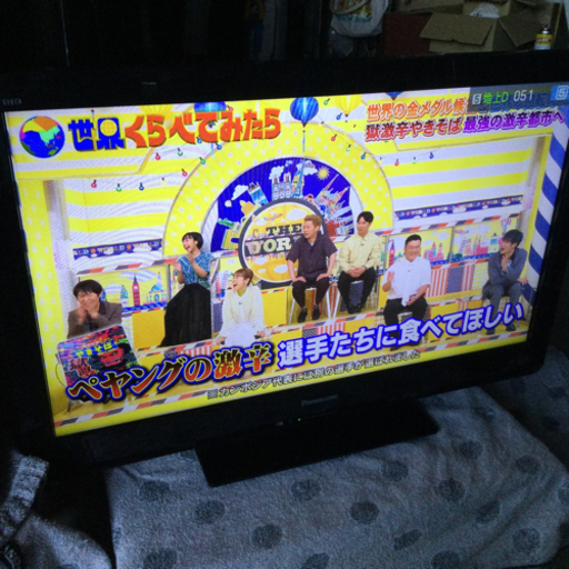 中古　2011年製　32型　液晶テレビ　幅78　　奥行20.5　　高さ53.4　 （ｃｍ）　Panasonic パナソニック