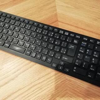 SONYㅤワイヤレスキーボードの画像