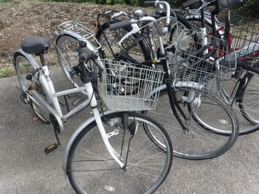 業者向け 未整備 ママチャリ ギアなし 1台2500円×5台セット　9001