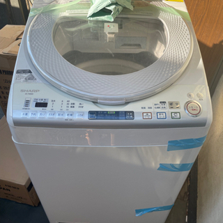 SHARP 乾燥機付き洗濯機　ES-TX830