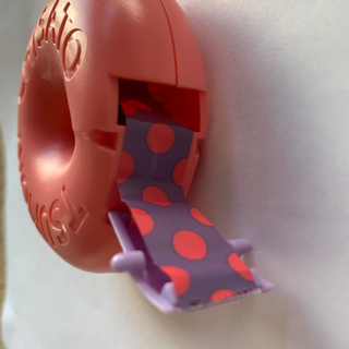 TSUMORI CHISATO ドーナツ 水玉 ツモリチサト ピンク 紫 テープカッター テープ ドットの画像