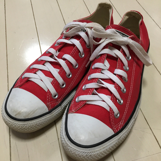 【コンバースconverse】赤スニーカー[29.5cm]