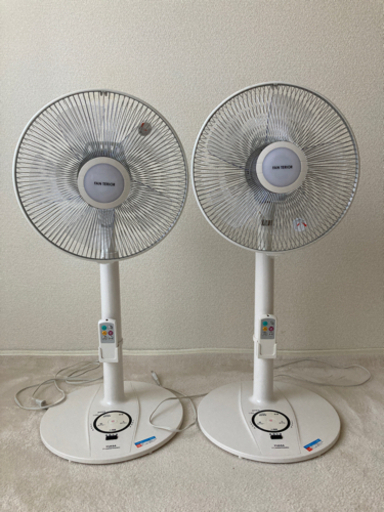 扇風機2台(同一メーカー)美品