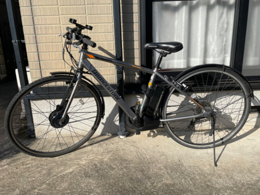 ブリヂストン　tb1e 美品　電動アシスト クロスバイク