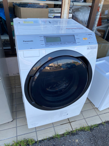 【89,800円→85,800円】【2019年モデル】パナソニック ななめドラム洗濯乾燥機 10kg 乾燥6kg 左開き　リサイクルショップ宮崎屋住吉店R3.10.3