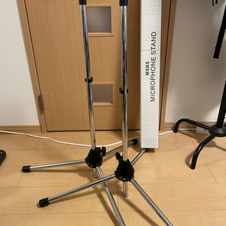 マイクスタンドx2　ホルダーなし