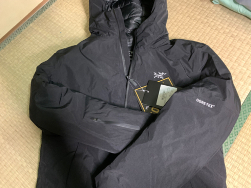 未使用ARC‘TERYX GORE-TEX秋冬仕様ジャケット