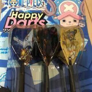 【未使用品】非売品   ワンピース （ONEPIECE）×　ROUND1（ラウンドワン）　コラボハッピーダーツの画像