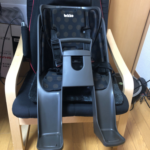 ビッケ2 フロントチャイルドシート　ドットクッション付き