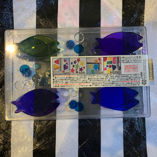 新品 GelGems デコレーション ガラス 鏡 魚の画像