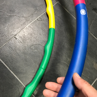 フラフープ　組立式　2個セットの画像