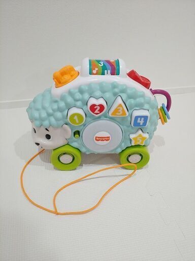 ほぼ未使用！fisher-price リンキマルズハリネズミ（バイリンガルおもちゃ）