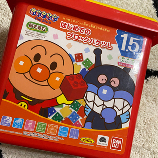 アンパンマン　はじめてのブロックバケツL