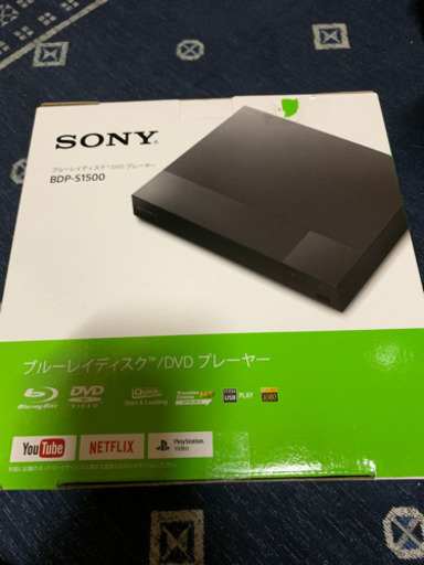 (取引中)Sony✨ブルーレイディスクプレーヤー/DVDプレーヤー