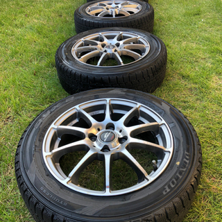 Schneider アルミホイール、DUNLOP 175/65R15 スタッドレスタイヤ セット