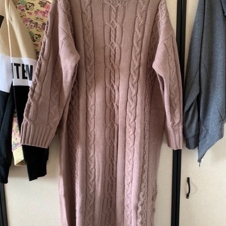 『値下げしました』ニットワンピ☆ベルーナの画像