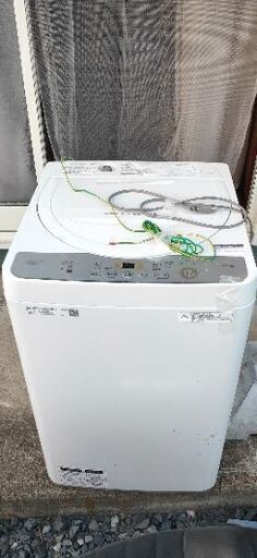 シャープ　洗濯機　2019年製　一人暮らしなどに最適