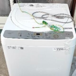 シャープ　洗濯機　2019年製　一人暮らしなどに最適