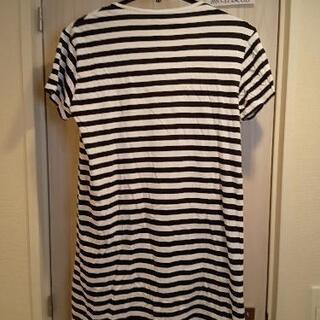 値下げしました　マタニティ&授乳服　無印良品　M〜L　ボーダー