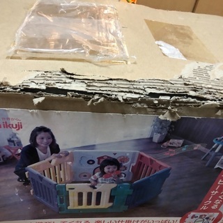 日本育児　ミュージカルキッズランド　ベビーサークルの画像