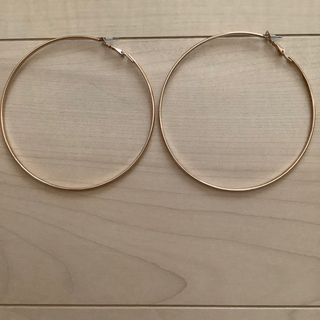 未使用☆フープピアス