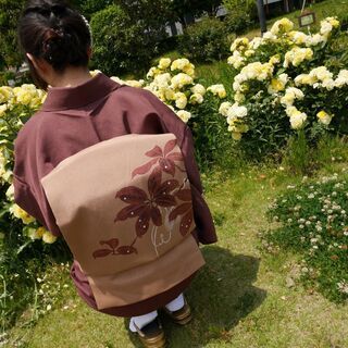 秋めいたお着物お貸し致します。1週間15000円【大きいサイズ】