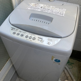 洗濯機　全自動洗濯機　HITACHI NW-KP42 無料の画像