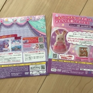 未開封　シルバニアファミリー　りかちゃんDVDの画像