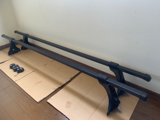 【再値下】ルーフキャリア　Innoシステムキャリア　バネットバン取付