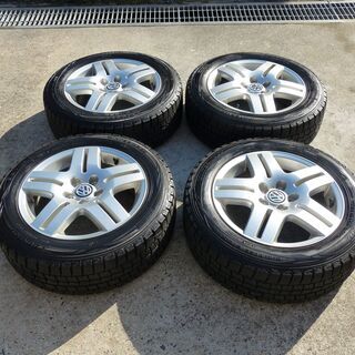 VW純正ホイール＋スタッドレスタイヤ中古