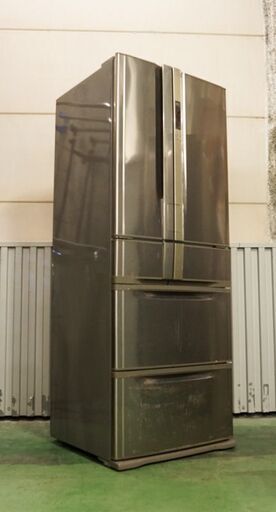 1002 【商談中】【取引中】東芝 TOSHIBA 6ドア冷蔵庫 GR-W45FS(XT)1 453L 動作良好