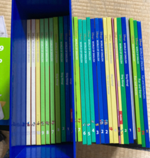 ワールドディズニー   イングリッシュ本 全巻