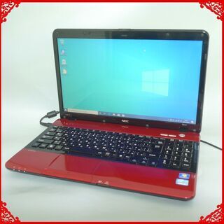 新品爆速SSD レッド ノートpc LS350ES1JR 8GB RW 無線 新品爆速SSD レッド ノートpc LS350ES1JR 8GB RW 無線の通販 by