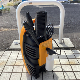 ○RYOBI 高圧洗浄機 AJP-1410ASP コード類、付属説明書ありの画像