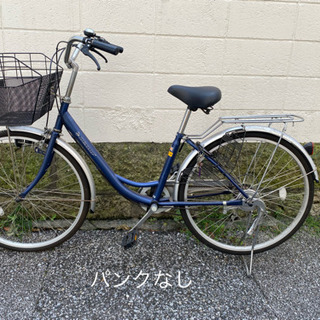 自転車26インチ　ギア6段付　パンクなし