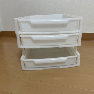 スライド　白　書類入れ　書類ケース　小物入れの画像