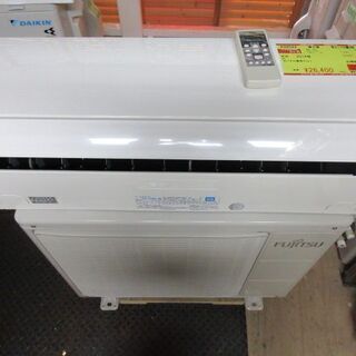 K02522　富士通　中古エアコン　主に10畳用　冷2.8kw ／ 暖3.6kw