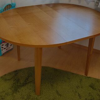 伸長式 ダイニングテーブルの画像