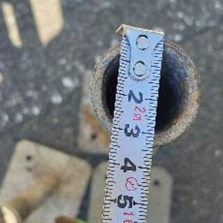 単管パイプ ジャッキベース　　ジャッキアップ一本あたり　たんかん　短管　建築　2の画像