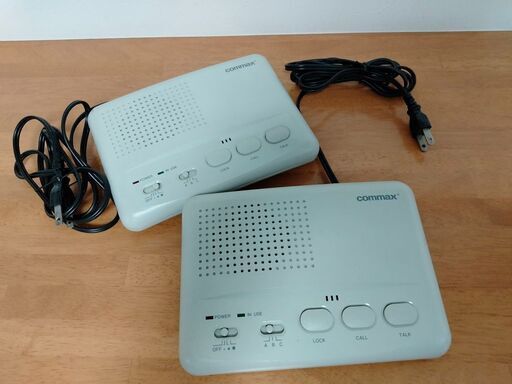 ■ 中古「配線不要の室内インターホン　COMMAX WI-3SN　動作確認済」