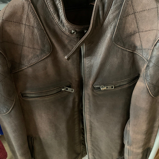 革ジャン　牛革　本革の画像