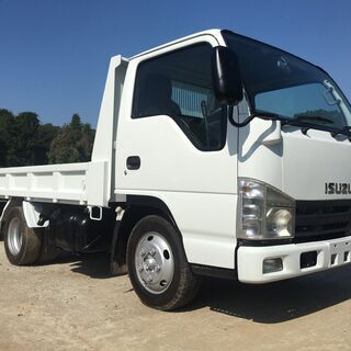 ★強化ダンプ★全塗装済★H19年エルフ★F5★３ペダル★諸費用込★