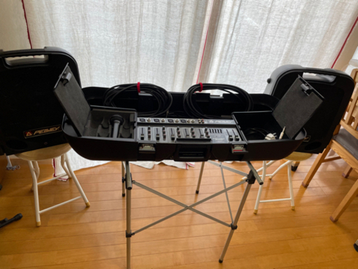 peavey ポータブルPAセット　150w 値下げ！