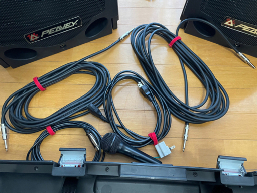 peavey ポータブルPAセット　150w 値下げ！